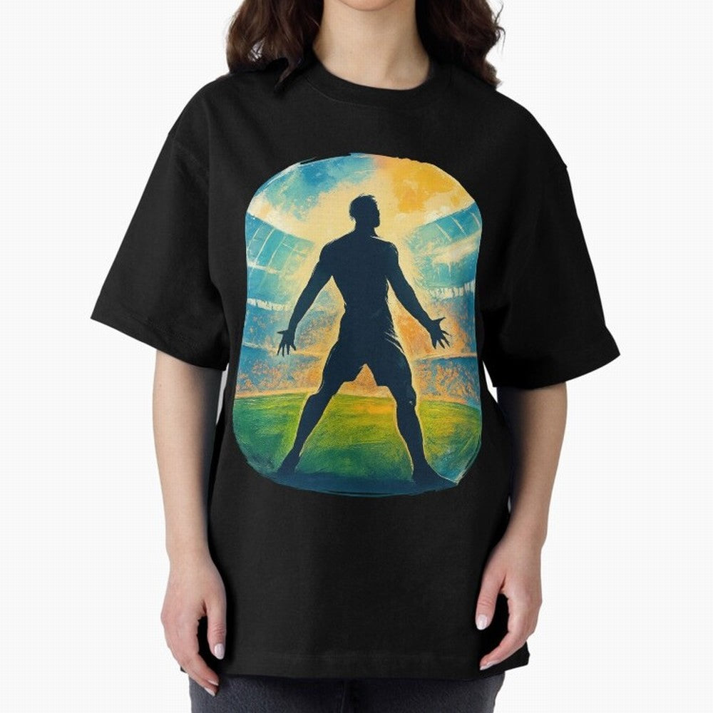 Cristiano Ronaldo CR7 Oversized T-Shirt Discover the FIFA World Cup 2026 Group Stage Journey through Messi Highlights, Argentina, France and Brazil Pride, Sports Nostalgia, International Competition, Famous Players and Unforgettable Victories;