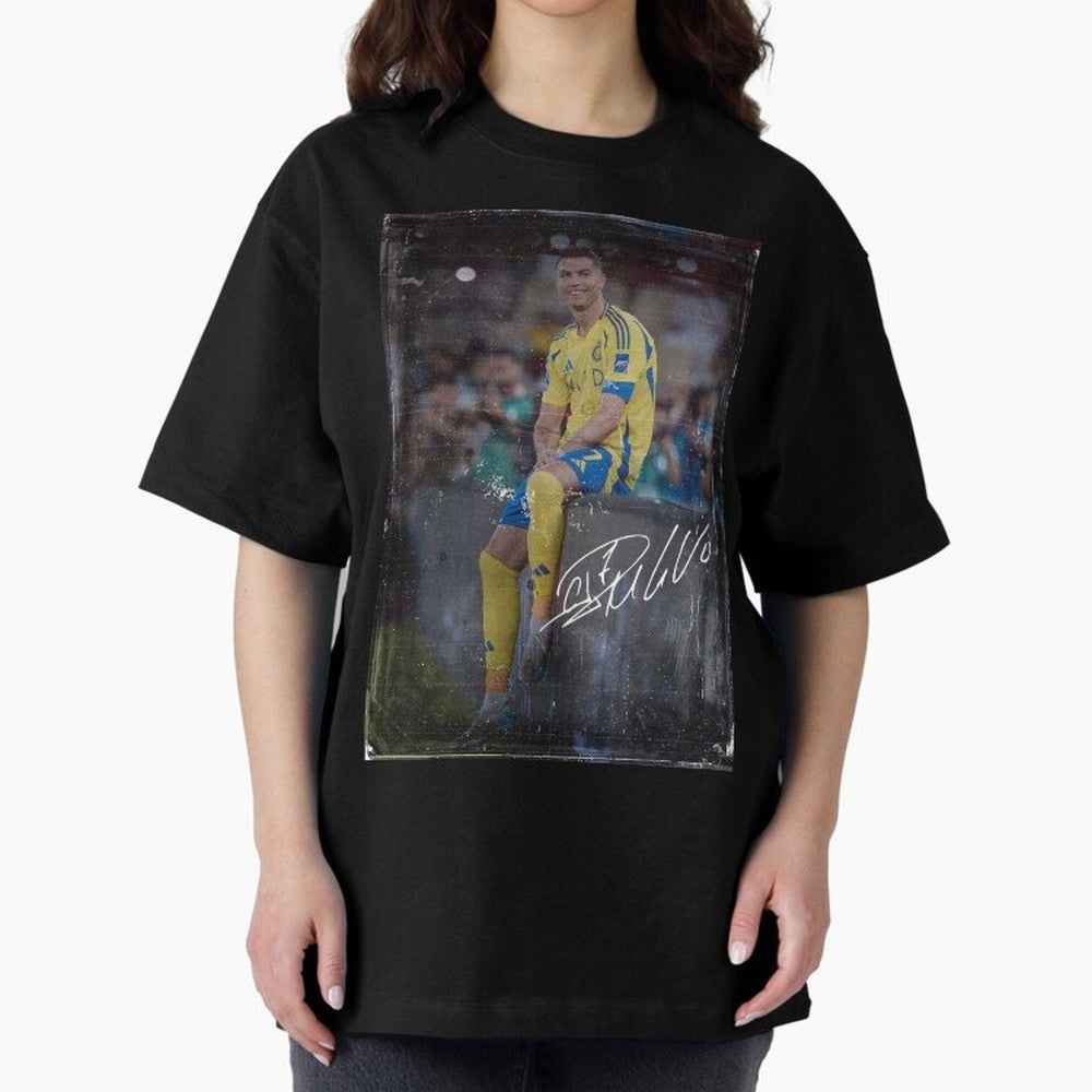 Cristiano Ronaldo Oversized T-Shirt Bring Champion Energy into the FIFA World Cup 2026 Journey through Messi Highlights, England, France and Netherlands Pride, Fan Favorite Moments, National Team Passion, Big Match Drama and Soccer History; Ideal