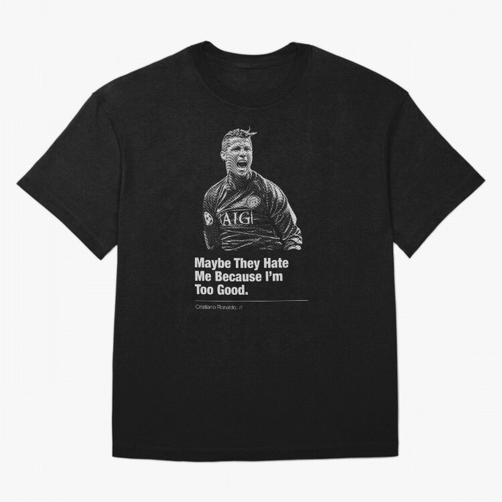 They Hate Me Because I'm Too Good Oversized T-Shirt Show Your Stadium Side during the FIFA World Cup 2026 Journey through Haaland and Mbappe Highlights, England and Germany Pride, Tournament Hype, Historic Matchups, Family Viewing Parties and