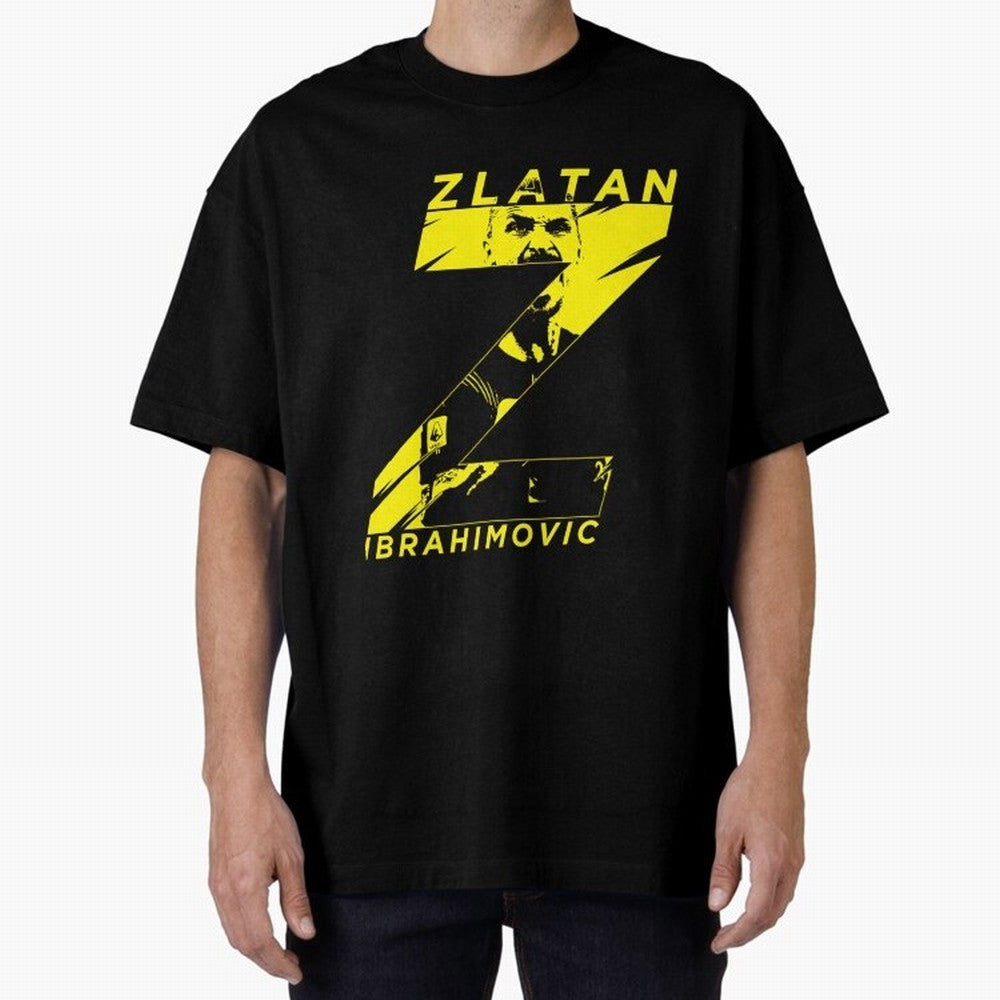 Zlatan Ibrahimovic Swedish God Gjq588 Oversized T-Shirt Show Up for the Glory of FIFA World Cup 2026 USA Canada Mexico for Fans of Messi and England, France and Netherlands, Bringing Global Supporter Spirit, Legendary Goals, National Colors and