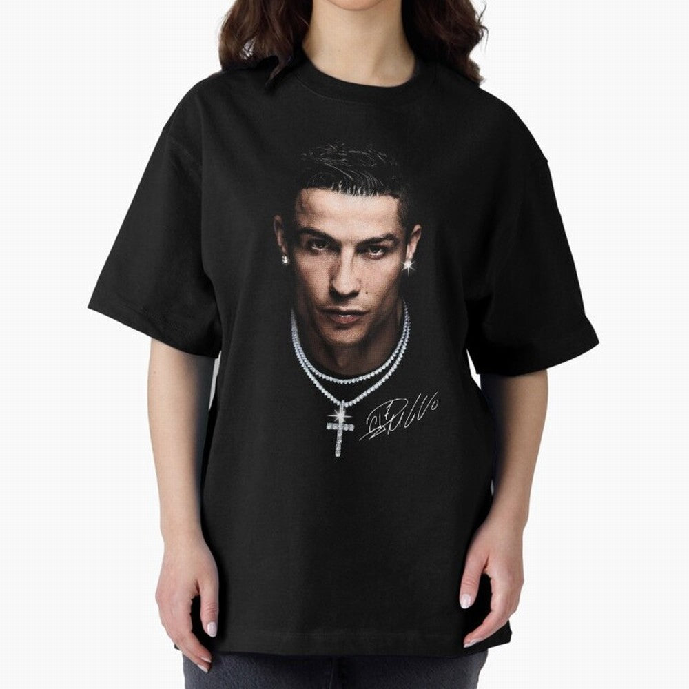 CR7 - Streetwear Clothing | Oversized T-Shirt Show Passion for the Stars of FIFA World Cup 2026 Group Stage Highlighting Neymar, Germany Energy, Goal Celebration Energy, Supporter Heritage, Football Icons and Worldwide Tournament Joy; Perfect for
