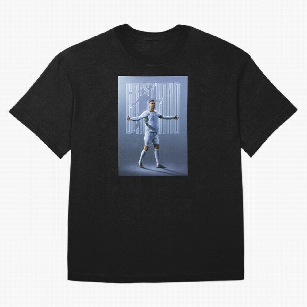 Football Royalty: Cristiano Ronaldo Oversized T-Shirt Represent FIFA World Cup 2026 Spirit, Capturing France, Messi, CR7 and Mbappe, Fan Favorite Moments, National Team Passion, Big Match Drama and Soccer History; Made for Die Hard Supporters,