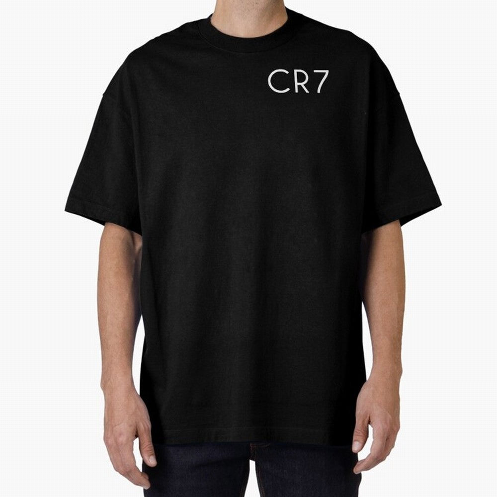 CR7 ¨C Football Legend Design Oversized T-Shirt Enjoy FIFA World Cup 2026 for Fans of Neymar, Haaland and Cristiano Ronaldo and Brazil, Bringing Retro Football Energy, Iconic Rivalries, Trophy Chase Drama and Stadium Atmosphere; Perfect for People
