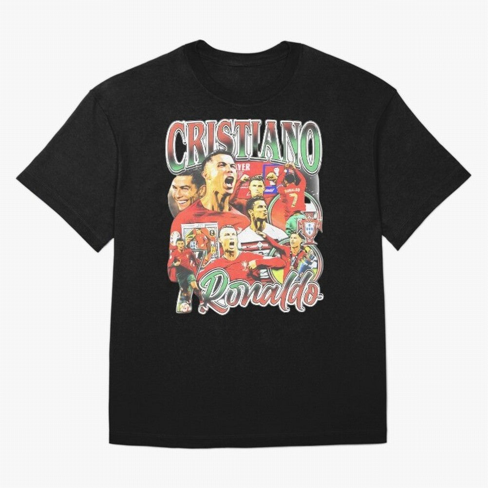 Cristiano Ronaldo Oversized T-Shirt Relive FIFA World Cup 2026 Group Stage Celebrating CR7, England Energy, Game Day Rituals, Football Legends, Country Pride and the Road to the Final; Made for Collectors Who Enjoy Iconic Players, Country Pride,