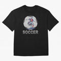 Grand final of football, World Cup Oversized T-Shirt Support the Legends of the FIFA World Cup 2026 USA Canada Mexico Journey through Neymar Highlights, Spain Pride, Vintage Soccer Flavor, Modern Football Stars, National Flags and Final Night
