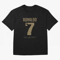 Cristiano Ronaldo Oversized T-Shirt Wear the Spirit of FIFA World Cup 2026 for Fans of CR7 and Messi and France, Bringing Vintage Soccer Flavor, Modern Football Stars, National Flags and Final Night Emotion; Perfect for Fans, Collectors, Family