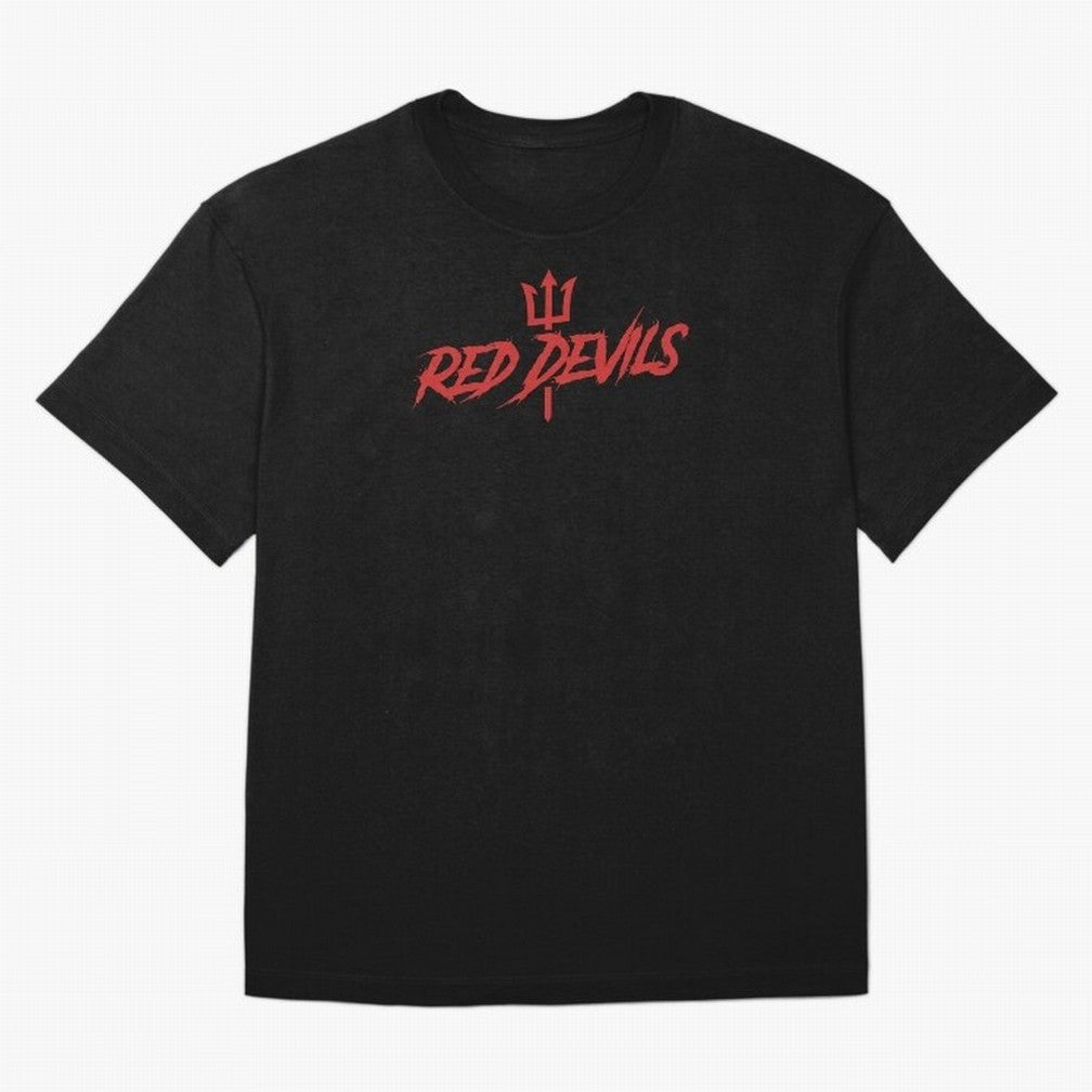 Red Devils Oversized T-Shirt Feel the Heartbeat of Global Football Passion for FIFA World Cup 2026 Group Stage, Made for CR7 and Messi, Netherlands, Championship Spirit, Famous Goals, Roaring Crowds and International Football Unity; Perfect for