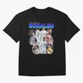 CR7 Real Madrid Poster ¨C For Football Fans and Gift For Ronaldo Supporters Oversized T-Shirt Back the Journey through FIFA World Cup 2026 Group Stage Spirit, Made for Brazil, Cristiano Ronaldo, Sports Nostalgia, International Competition, Famous
