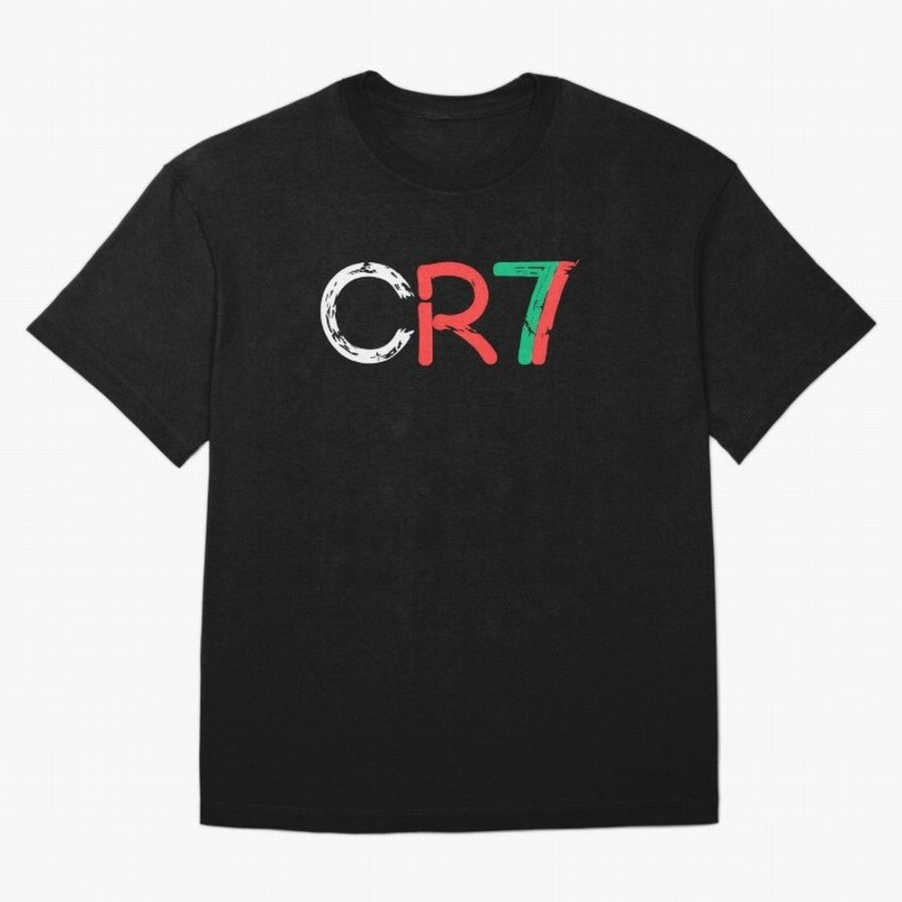 CR7 Portugal Colors Poster For Football Fans, Gift For Soccer Lovers Oversized T-Shirt Bring Global Tournament Vibes to the FIFA World Cup 2026 Journey through Messi, CR7 and Mbappe Highlights, Portugal, Spain and Germany Pride, Champion Mindset,