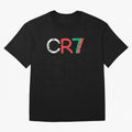 CR7 Portugal Colors Poster For Football Fans, Gift For Soccer Lovers Oversized T-Shirt Bring Global Tournament Vibes to the FIFA World Cup 2026 Journey through Messi, CR7 and Mbappe Highlights, Portugal, Spain and Germany Pride, Champion Mindset,
