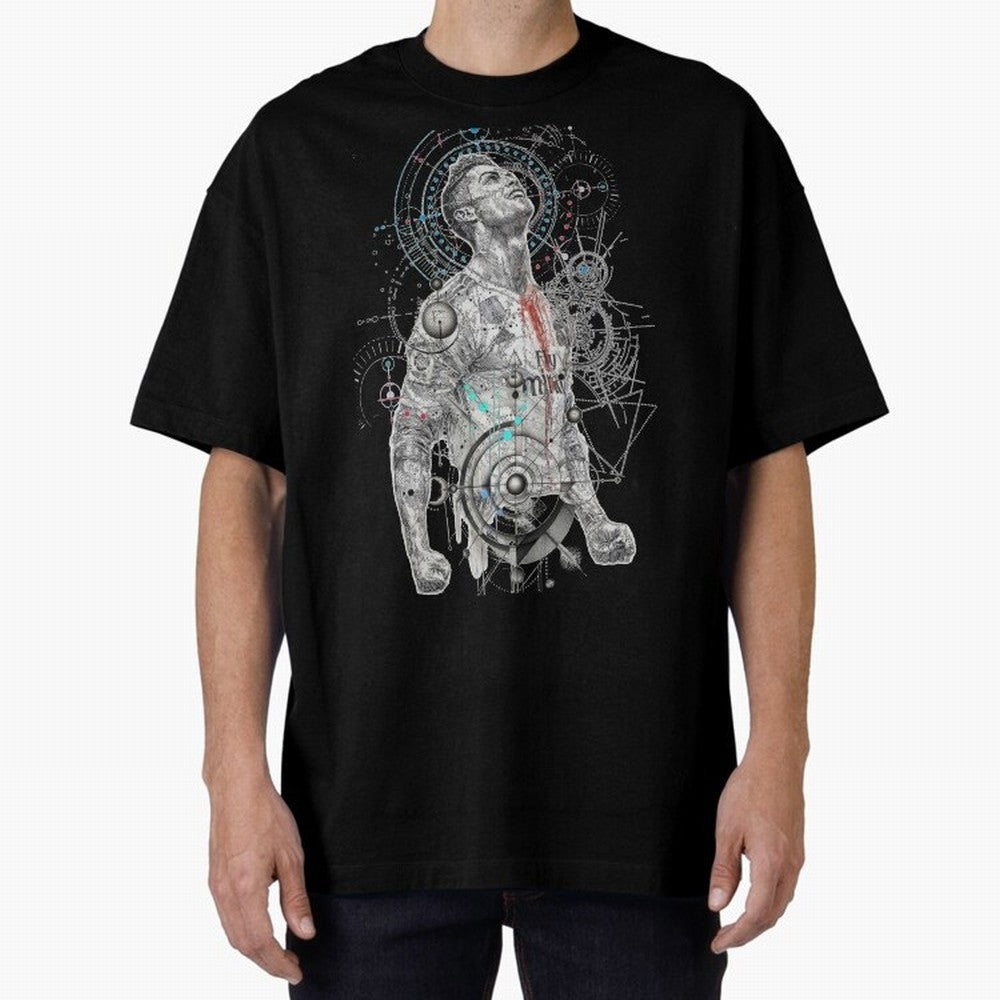 Cristiano Ronaldo Football Playmaker Oversized T-Shirt Feel the Trophy Chase of FIFA World Cup 2026 Group Stage Built around Neymar, Haaland and Cristiano Ronaldo, Argentina Energy, Soccer Culture, Superstar Moments, National Team Dreams and