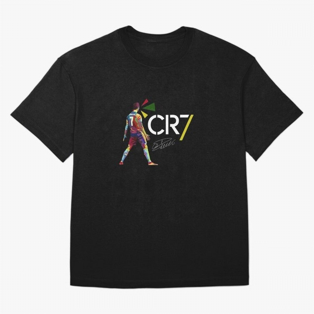 Cr7 Cristiano Ronaldo Signature Classic Oversized T-Shirt Follow Every Goal of Match Day Hype around FIFA World Cup 2026 Group Stage, CR7, Spain, Game Day Rituals, Football Legends, Country Pride and the Road to the Final; Perfect for People Who