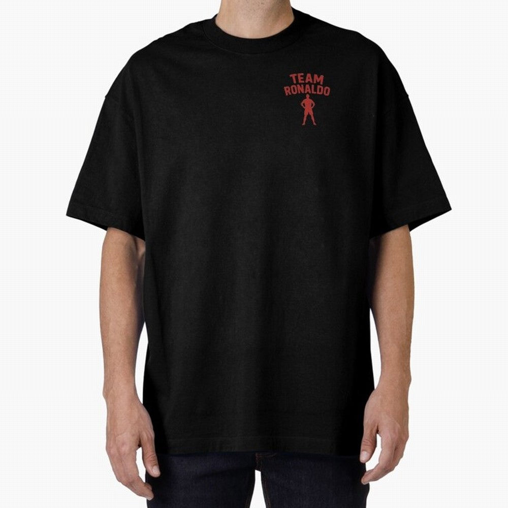 Team Ronaldo | CR7 team | For Fans Oversized T-Shirt Join the Countdown to Match Day Hype around FIFA World Cup 2026 Group Stage, Messi, Neymar and Mbappe, Argentina, France and Brazil, Tournament Hype, Historic Matchups, Family Viewing Parties and