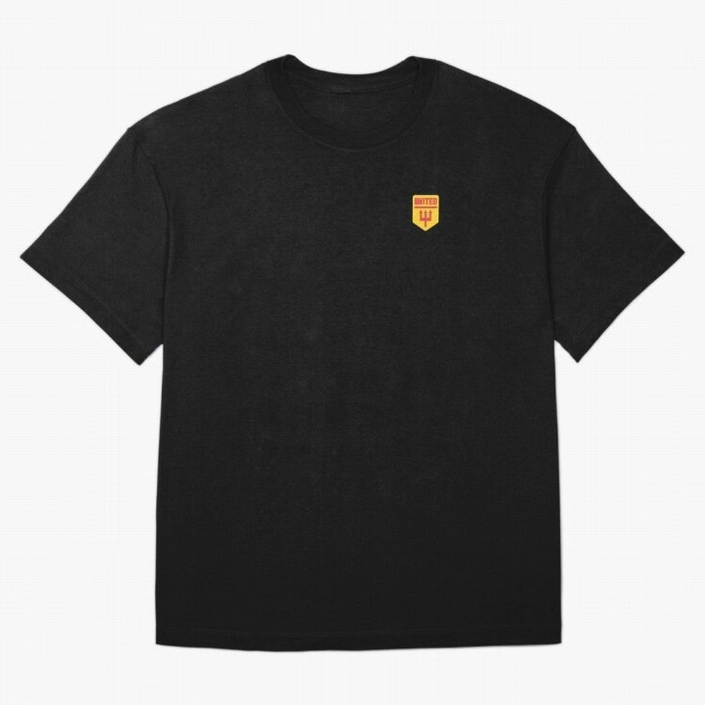 Manchester United Badge Oversized T-Shirt Bring Home FIFA World Cup 2026 USA Canada Mexico Celebrating Messi, CR7 and Mbappe, Netherlands Energy, Championship Spirit, Famous Goals, Roaring Crowds and International Football Unity; Built for