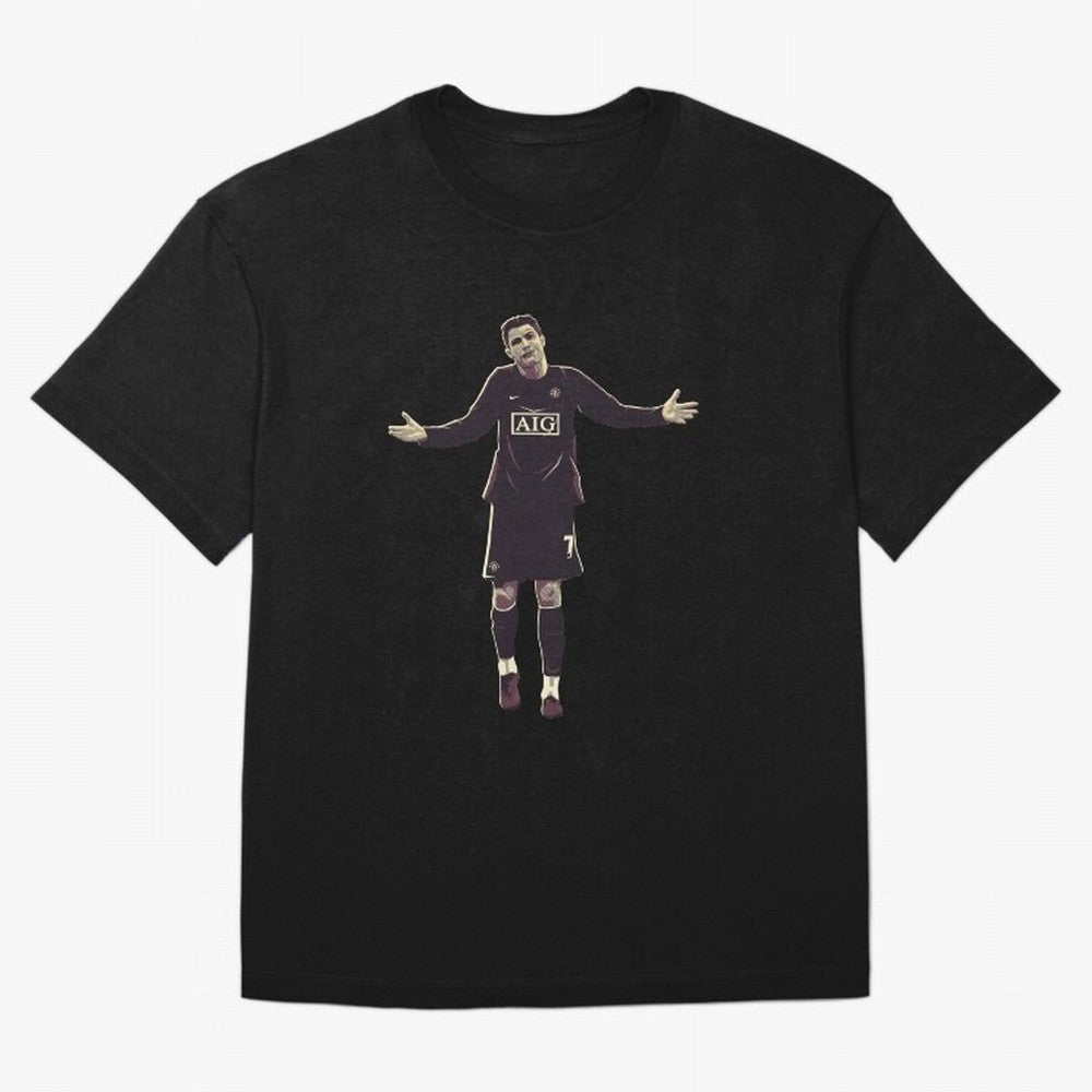 Cristiano Ronaldo Oversized T-Shirt Support Your Favorite Stars during Global Football Passion for FIFA World Cup 2026 Group Stage, Connected to Cristiano Ronaldo, France, Retro Football Energy, Iconic Rivalries, Trophy Chase Drama and Stadium