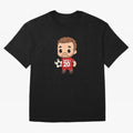 Diogo Jota jersey | manga | cute kawaii | by Nooby Draw Oversized T-Shirt Represent Football Lovers during Global Football Passion for FIFA World Cup 2026, Filled with Mbappe and Neymar, Portugal, Spain and Germany, Champion Mindset, Group Stage