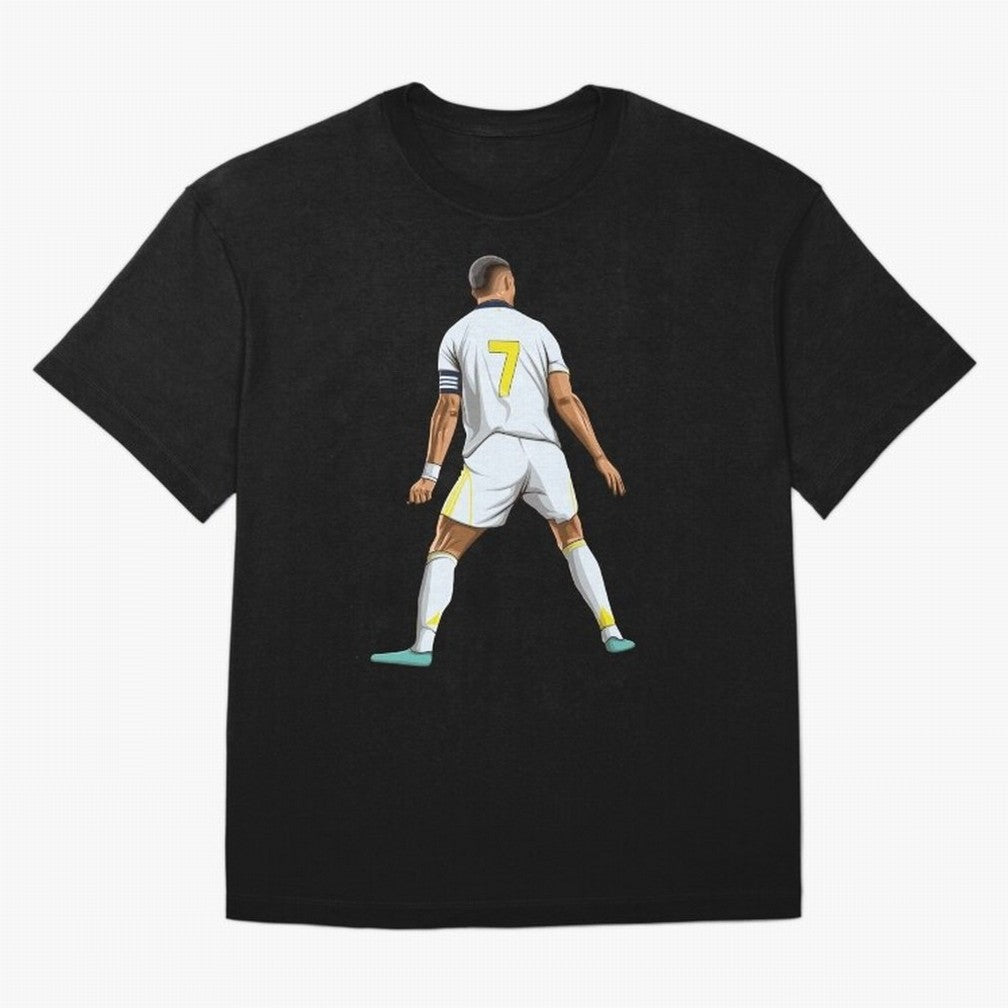 Cristiano Ronaldo Oversized T-Shirt Wear the Spirit of Match Day Hype around FIFA World Cup 2026 Group Stage, Messi and Cristiano Ronaldo, England, France and Netherlands, Game Day Rituals, Football Legends, Country Pride and the Road to the Final;