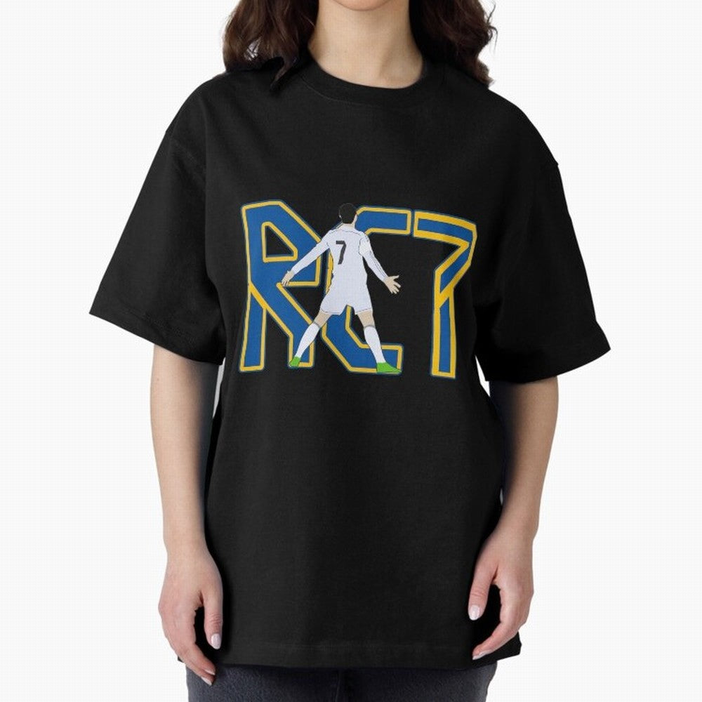 christiano soccer Oversized T-Shirt Carry Match Day Hype around FIFA World Cup 2026 Group Stage, Mbappe and Neymar, Brazil, Portugal and Argentina, Tournament Hype, Historic Matchups, Family Viewing Parties and Global Sports Pride; Perfect for