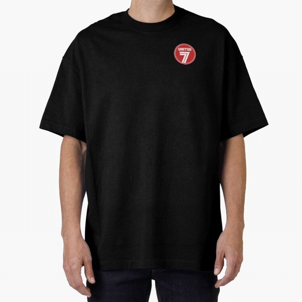 United 7 Manchester United Magnificent Sevens Oversized T-Shirt Bring Match Day Fire to FIFA World Cup 2026 Group Stage for Fans of Messi, Neymar and Mbappe and Argentina, Bringing Global Supporter Spirit, Legendary Goals, National Colors and