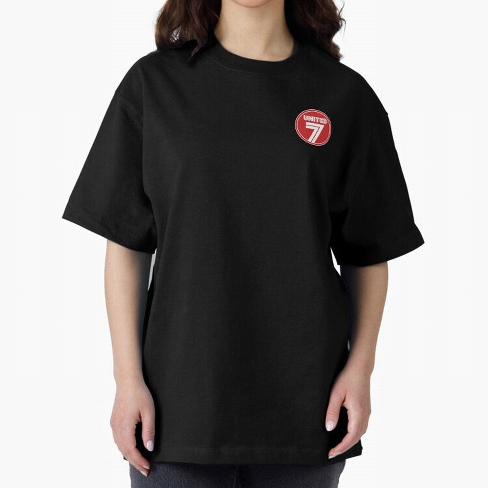 United 7 Manchester United Magnificent Sevens Oversized T-Shirt Bring Match Day Fire to FIFA World Cup 2026 Group Stage for Fans of Messi, Neymar and Mbappe and Argentina, Bringing Global Supporter Spirit, Legendary Goals, National Colors and