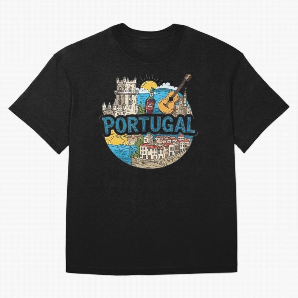 PORTUGAL Oversized T-Shirt Capture the FIFA World Cup 2026 Journey through Messi, CR7 and Mbappe Highlights, Brazil Pride, Retro Football Energy, Iconic Rivalries, Trophy Chase Drama and Stadium Atmosphere; Made for Collectors Who Enjoy Iconic