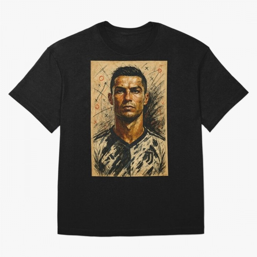 The Architect of Victory Oversized T-Shirt Celebrate Rivalries and Pride in FIFA World Cup 2026 USA Canada Mexico for Fans of CR7 and Messi and Netherlands, Bringing Global Supporter Spirit, Legendary Goals, National Colors and Tournament