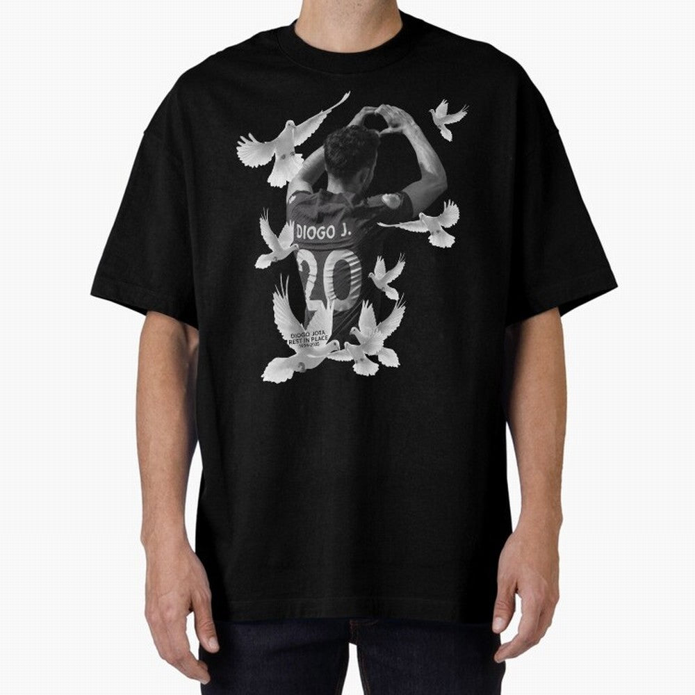 Diogo Jota rest in peace Oversized T-Shirt Relive the Noise and Pride of the FIFA World Cup 2026 Group Stage Journey through Neymar Highlights, England Pride, Classic Soccer Heritage, Championship Pressure, Fan Loyalty and International Pride;