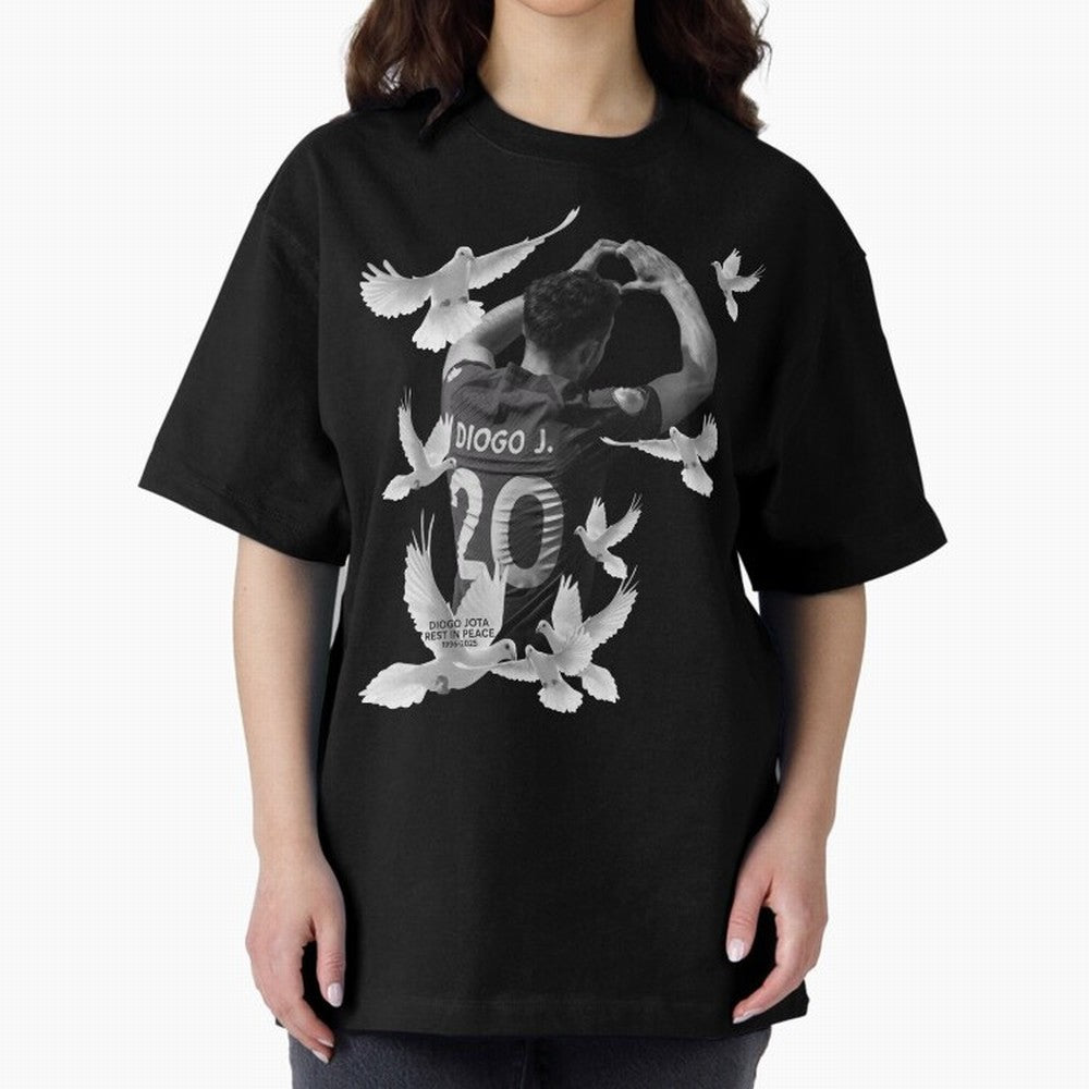 Diogo Jota rest in peace Oversized T-Shirt Relive the Noise and Pride of the FIFA World Cup 2026 Group Stage Journey through Neymar Highlights, England Pride, Classic Soccer Heritage, Championship Pressure, Fan Loyalty and International Pride;