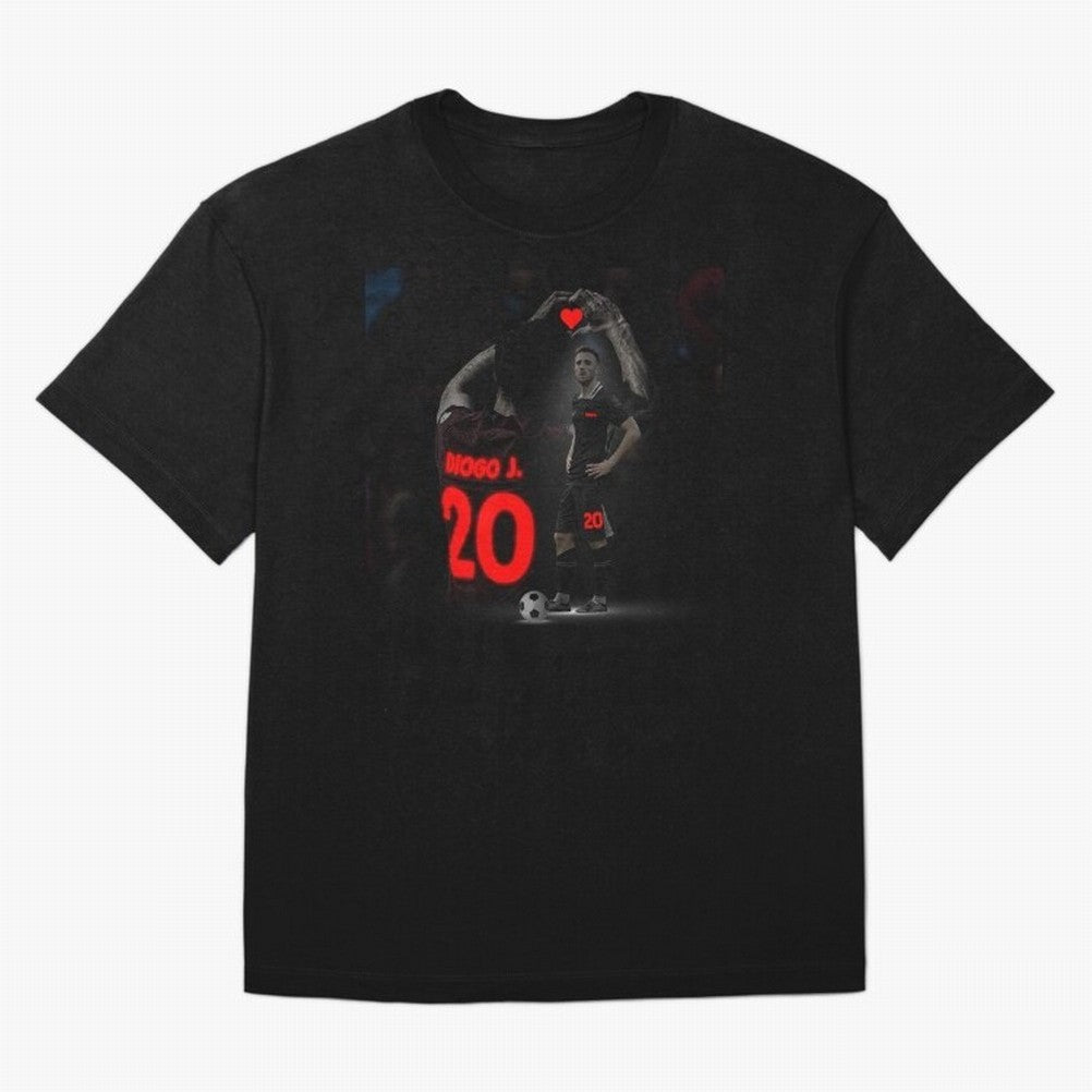 Diogo Jota poster Oversized T-Shirt Feel the Trophy Chase of Global Football Passion for FIFA World Cup 2026 USA Canada Mexico, Featuring Messi and Cristiano Ronaldo, Portugal, Champion Mindset, Group Stage Buzz, Knockout Tension and Passionate Fan