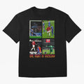 One Night in Moscow ¨C Manchester United 2008 Champions League Glory Artwork Oversized T-Shirt Back the Journey through the FIFA World Cup 2026 Journey through Cristiano Ronaldo Highlights, Argentina, France and Brazil Pride, Fan Favorite Moments,