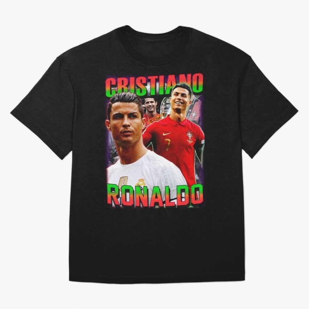 Cristiano Ronaldo Graphic Oversized T-Shirt Live the Energy of Match Day Hype around FIFA World Cup 2026 USA Canada Mexico, Messi, CR7 and Mbappe, Spain and Netherlands, Fan Favorite Moments, National Team Passion, Big Match Drama and Soccer