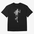 Cristiano Ronaldo Black and White Version Oversized T-Shirt Join Global Football Passion for FIFA World Cup 2026 Group Stage, Driven by Haaland and Mbappe, Argentina, France and Brazil, Tournament Hype, Historic Matchups, Family Viewing Parties and
