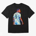 Kyliam Mbappe Oversized T-Shirt Show Match Day Excitement for FIFA World Cup 2026 USA Canada Mexico Spirit, Built around England, Messi, Sports Nostalgia, International Competition, Famous Players and Unforgettable Victories; Made for Collectors