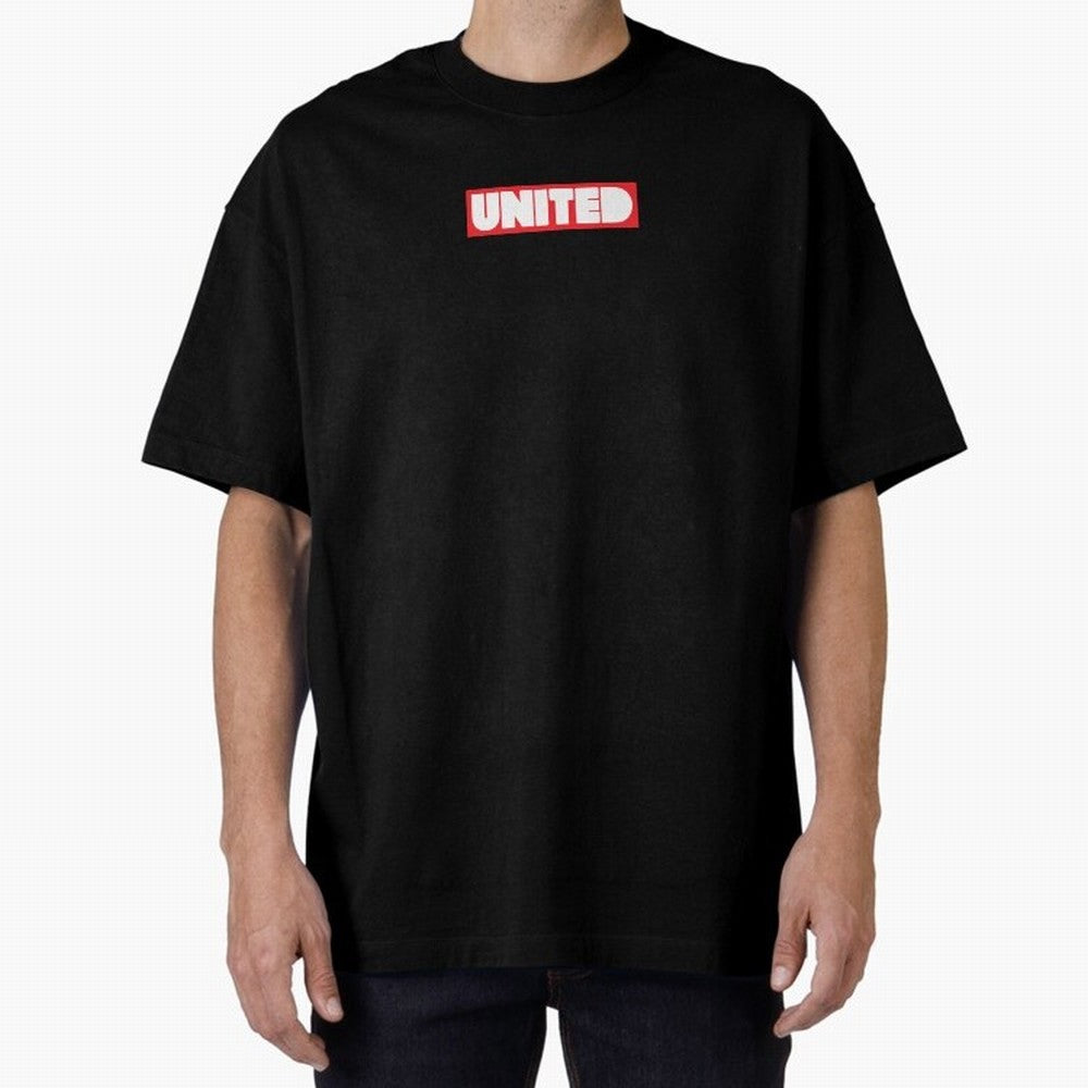 Manchester United - United Oversized T-Shirt Bring Home Global Football Passion for FIFA World Cup 2026 USA Canada Mexico, Capturing Messi and Cristiano Ronaldo, Argentina and Brazil, Global Supporter Spirit, Legendary Goals, National Colors and