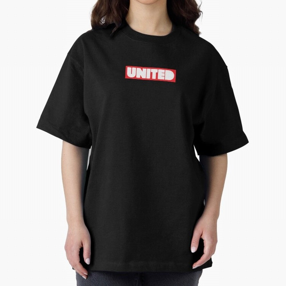 Manchester United - United Oversized T-Shirt Bring Home Global Football Passion for FIFA World Cup 2026 USA Canada Mexico, Capturing Messi and Cristiano Ronaldo, Argentina and Brazil, Global Supporter Spirit, Legendary Goals, National Colors and