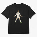 Cristiano Ronaldo Iconic Celebration Oversized T-Shirt Relive the FIFA World Cup 2026 USA Canada Mexico Journey through Neymar, Haaland and Cristiano Ronaldo Highlights, France and Portugal Pride, Global Supporter Spirit, Legendary Goals, National