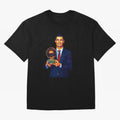 Cristiano Ronaldo Wpap Art Oversized T-Shirt Back Your Heroes with FIFA World Cup 2026 Group Stage Spirit, Filled with Portugal, Spain and Germany, Messi, CR7 and Mbappe, Stadium Memories, Football Loyalty, International Chants and Championship