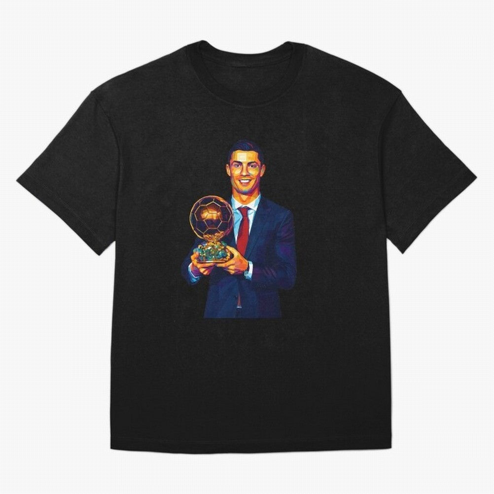 Cristiano Ronaldo Wpap Art Oversized T-Shirt Back Your Heroes with FIFA World Cup 2026 Group Stage Spirit, Filled with Portugal, Spain and Germany, Messi, CR7 and Mbappe, Stadium Memories, Football Loyalty, International Chants and Championship