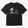 Cristiano Ronaldo & Messi Wpap Art Oversized T-Shirt Bring Stadium Energy to FIFA World Cup 2026 USA Canada Mexico for Fans of Haaland and Mbappe and France, Bringing Global Supporter Spirit, Legendary Goals, National Colors and Tournament