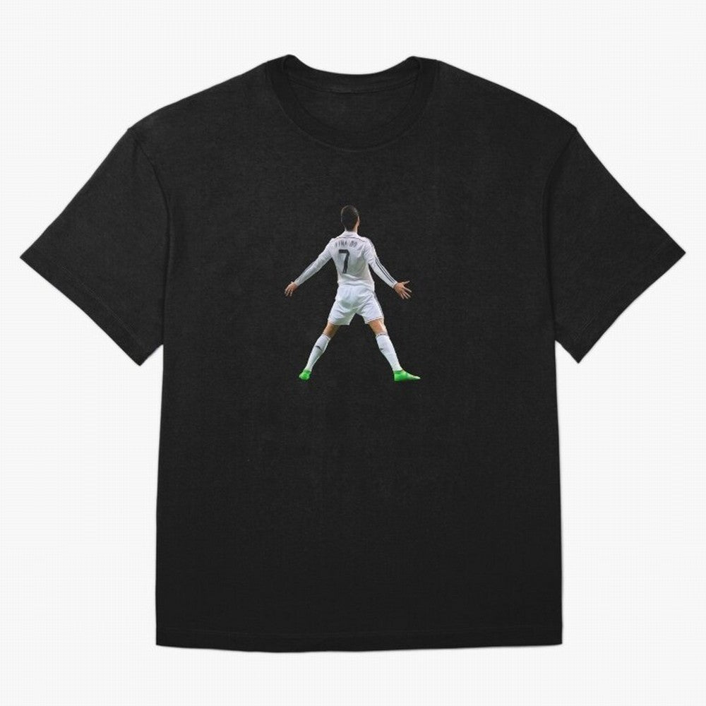 DESIGN CRISTIANO RONALDO CR7 STICKER Oversized T-Shirt Bring Champion Energy into FIFA World Cup 2026 Featuring CR7, Brazil Energy, Sports Nostalgia, International Competition, Famous Players and Unforgettable Victories; Ideal for Passionate Fans