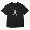 DESIGN CRISTIANO RONALDO CR7 STICKER Oversized T-Shirt Bring Champion Energy into FIFA World Cup 2026 Featuring CR7, Brazil Energy, Sports Nostalgia, International Competition, Famous Players and Unforgettable Victories; Ideal for Passionate Fans
