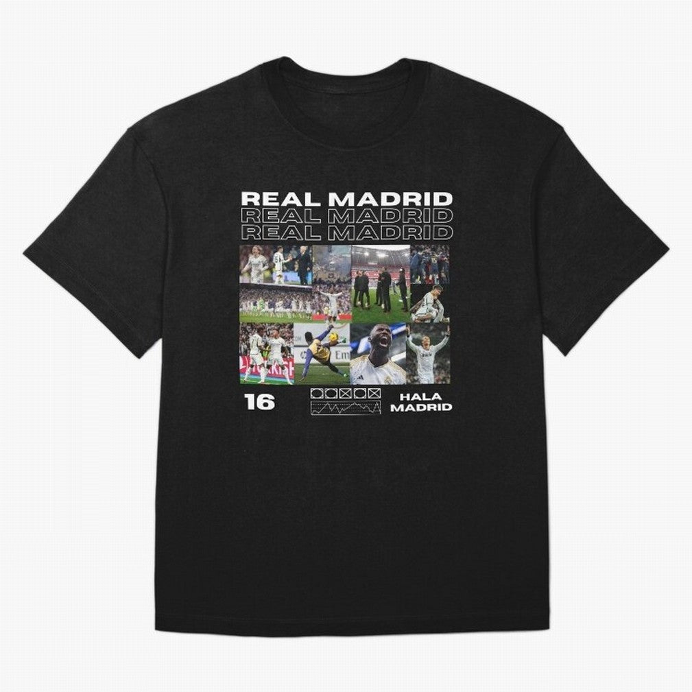 Real Madrid design Oversized T-Shirt Bring World Football Passion into Match Day Hype around FIFA World Cup 2026 USA Canada Mexico, CR7, Spain, Vintage Soccer Flavor, Modern Football Stars, National Flags and Final Night Emotion; Made for Die Hard