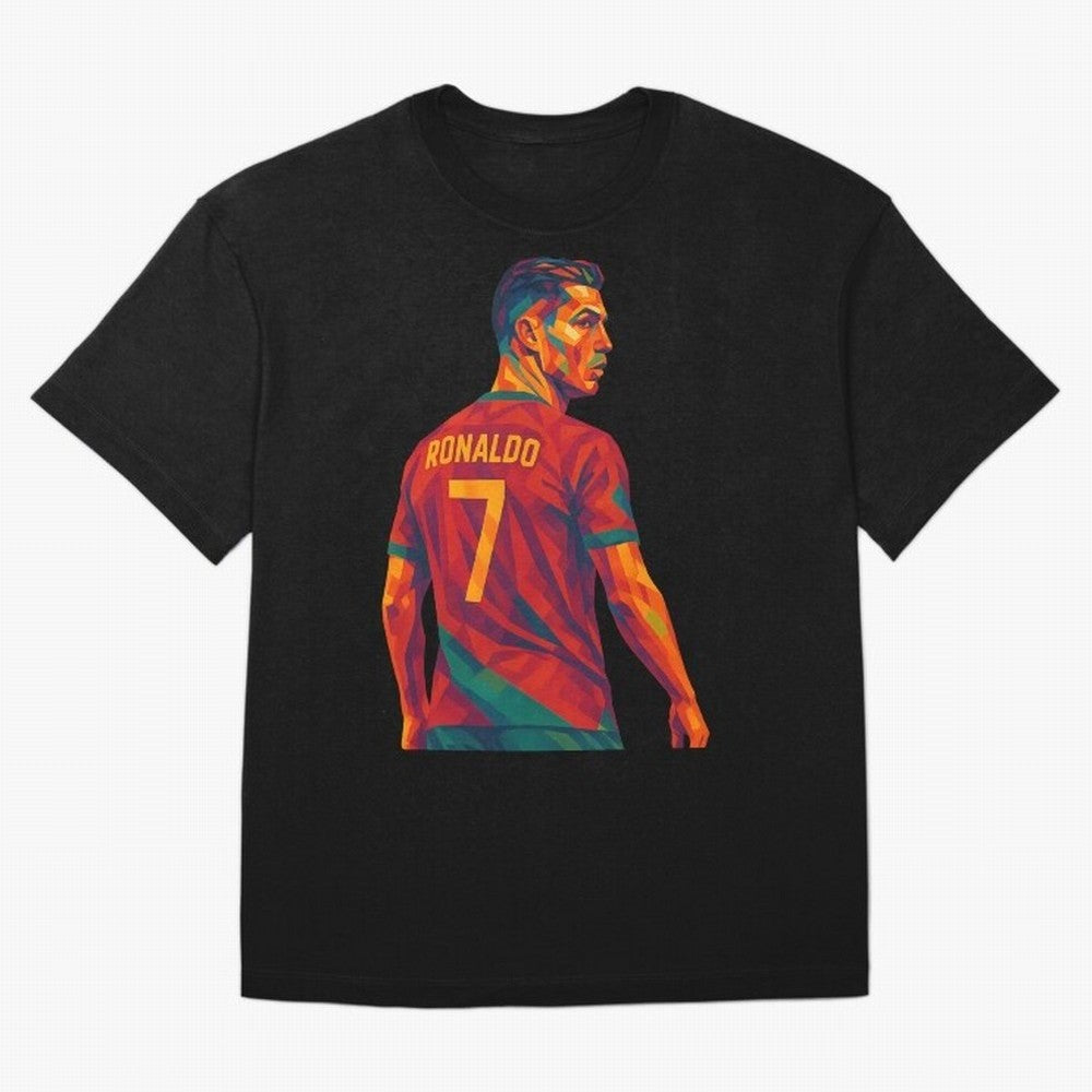 Cristiano Ronaldo Oversized T-Shirt Turn Football Passion into FIFA World Cup 2026 Highlighting Haaland and Mbappe, Spain and Netherlands Energy, Football Festival Excitement, Trophy Ambitions, Country Rivalries and Star Player Buzz; Perfect for