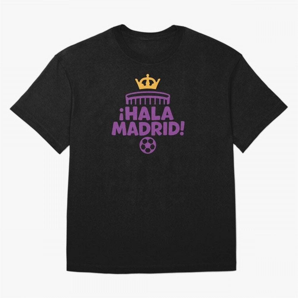 Hala Madrid Oversized T-Shirt Bring Legendary Rivalry Energy to FIFA World Cup 2026 Group Stage Made for Cristiano Ronaldo, Spain and Netherlands Energy, Match Day Excitement, Supporter Culture, Golden Goals and Global Football Passion; Perfect for