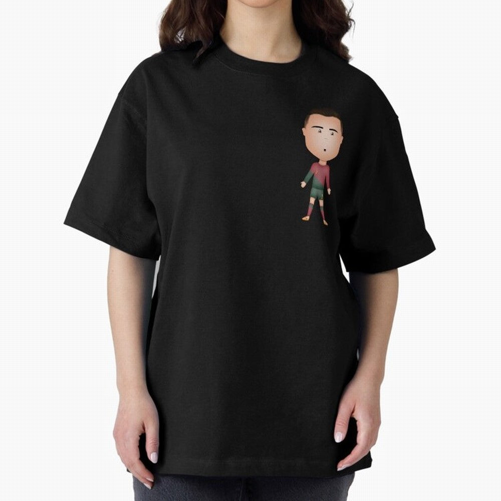 CR7 Oversized T-Shirt Celebrate Football Heritage in Global Football Passion for FIFA World Cup 2026 Group Stage, Connected to Haaland, England, France and Netherlands, Global Supporter Spirit, Legendary Goals, National Colors and Tournament