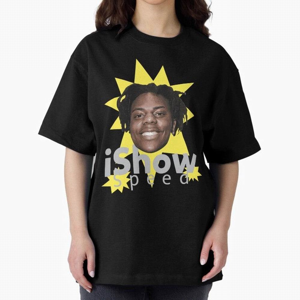 Ishowspeed Oversized T-Shirt Keep the Legacy of Match Day Hype around FIFA World Cup 2026, Haaland and Mbappe, England and Germany, Stadium Memories, Football Loyalty, International Chants and Championship Tradition; Perfect for People Who Love