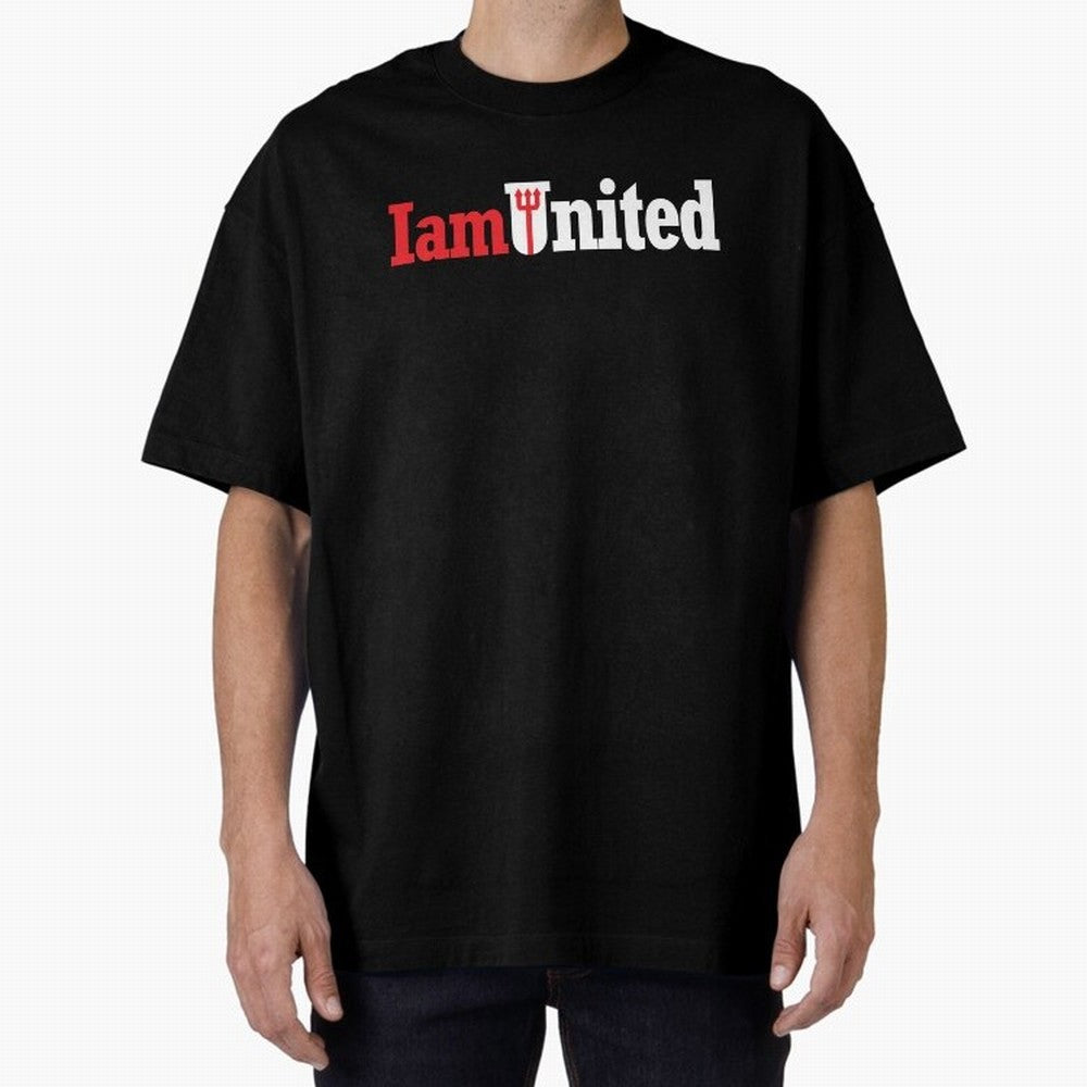 Manchester United I am United Oversized T-Shirt Bring International Match Energy to FIFA World Cup 2026 for Fans of Messi and Cristiano Ronaldo and England and Germany, Bringing Global Supporter Spirit, Legendary Goals, National Colors and