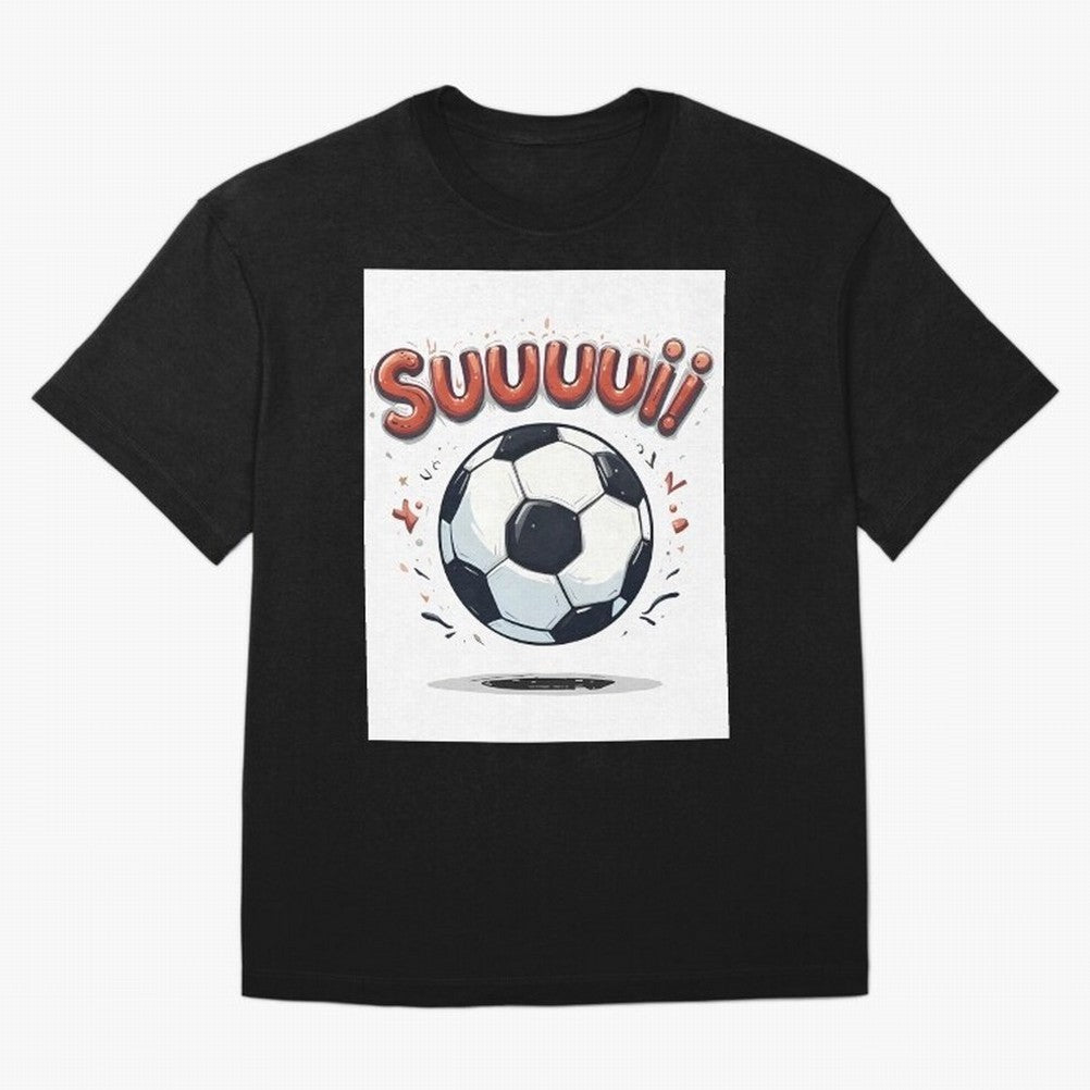 Suuuuii! CR7 Celebration Oversized T-Shirt Capture the FIFA World Cup 2026 Group Stage Journey through CR7 Highlights, Portugal, Spain and Germany Pride, Vintage Soccer Flavor, Modern Football Stars, National Flags and Final Night Emotion; Made for