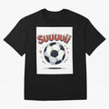 Suuuuii! CR7 Celebration Oversized T-Shirt Capture the FIFA World Cup 2026 Group Stage Journey through CR7 Highlights, Portugal, Spain and Germany Pride, Vintage Soccer Flavor, Modern Football Stars, National Flags and Final Night Emotion; Made for