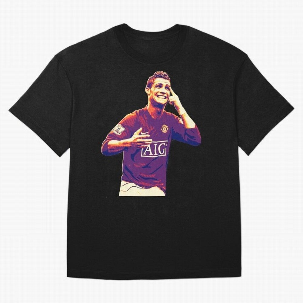 ronaldo Manchester United jarsey Oversized T-Shirt Upgrade Global Football Passion for FIFA World Cup 2026 Group Stage, Celebrating Cristiano Ronaldo, Haaland and CR7, Argentina and Brazil, Stadium Memories, Football Loyalty, International Chants